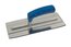 Doppelblatt-Glättekelle 280x110x0,3mm rostfrei lange Stütze BiKo GRIFF® Soft