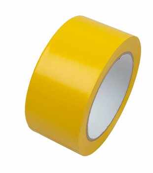 PVC Putzerband 50 mm x 33 m gelb glatt Abklebeband
